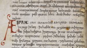 A quick dip into English past